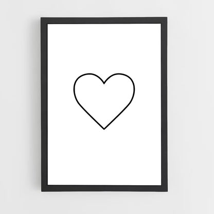 ap-heart symbol-1 cadre Noir