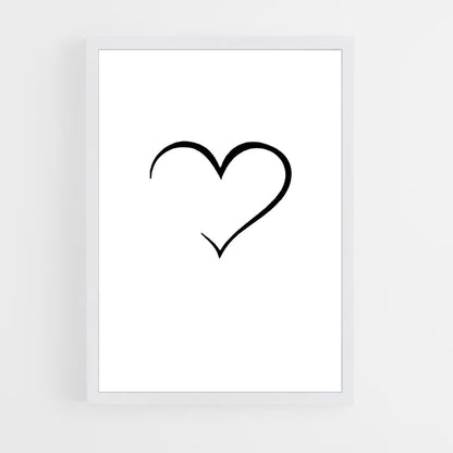 ap-heart symbol-3 cadre Blanc