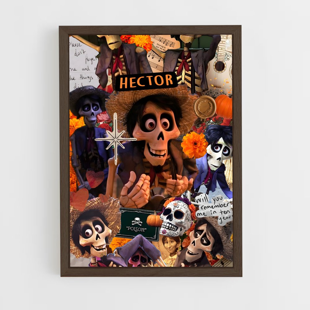 ap-hector-2 cadre Bois foncé