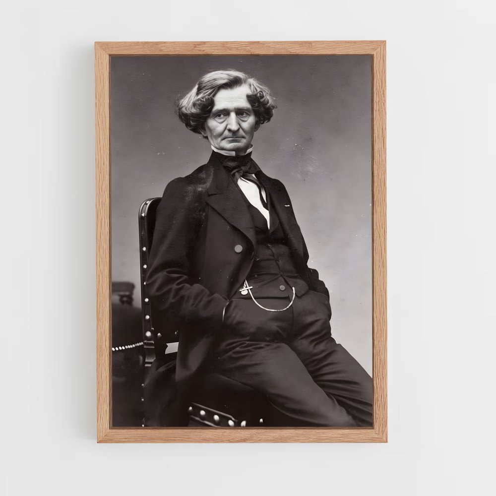 ap-hector berlioz-1 cadre Bois clair