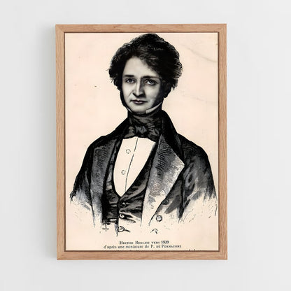 ap-hector berlioz-5 cadre Bois clair