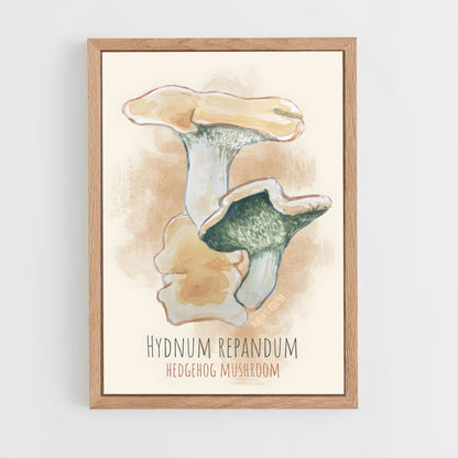 ap-hedgehog mushroom-3 cadre Bois clair