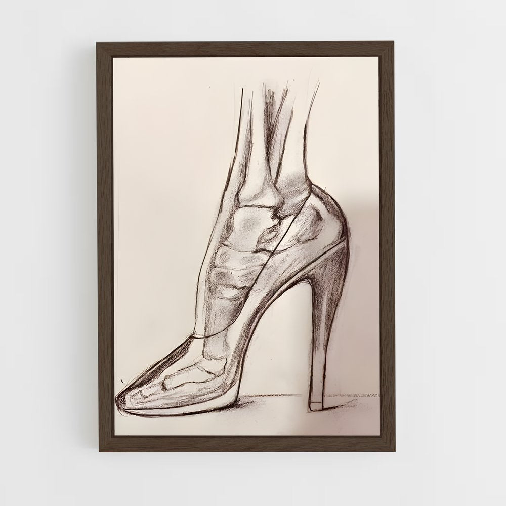 ap-heel-2 cadre Bois foncé