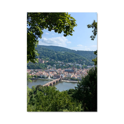 Poster Vue d'Heidelberg