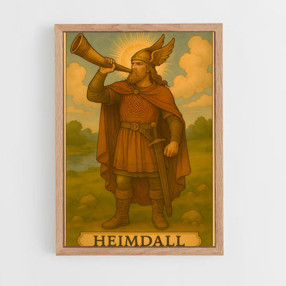 ap-heimdall-8 cadre Bois clair
