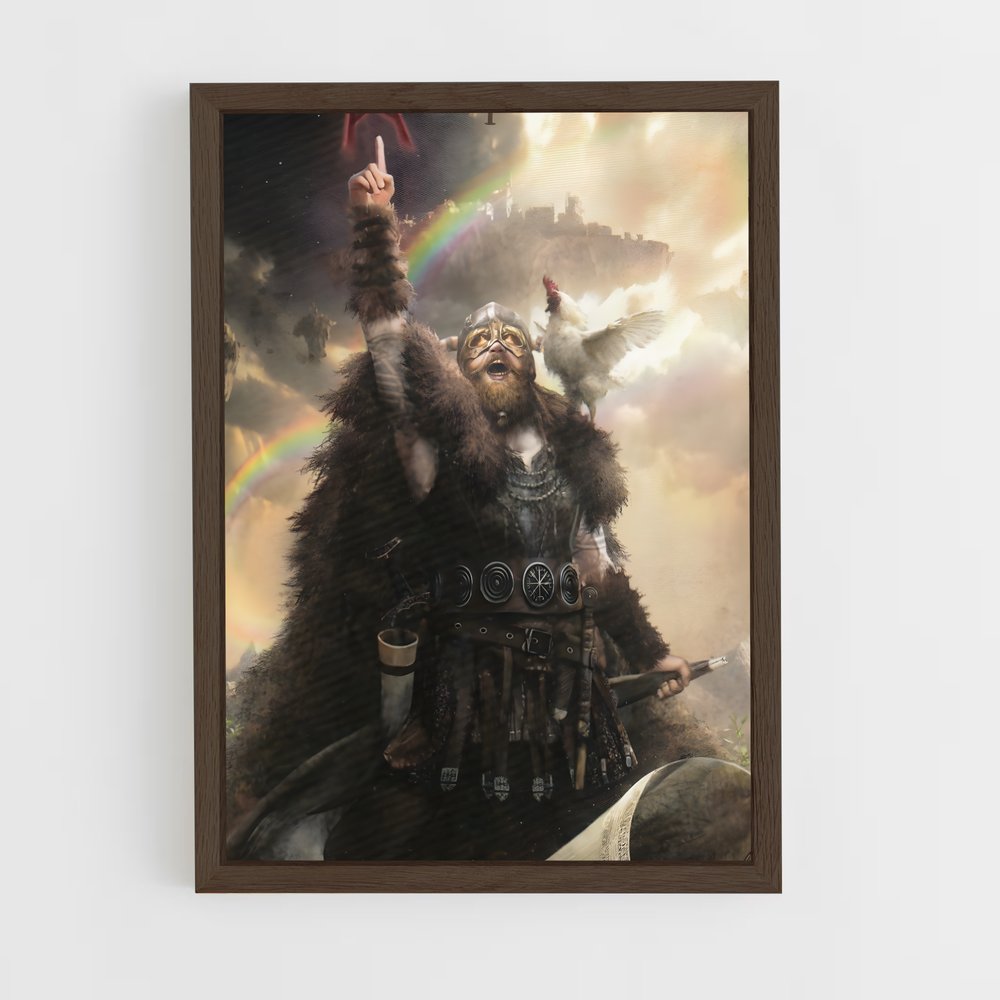 ap-heimdall-9 cadre Bois foncé