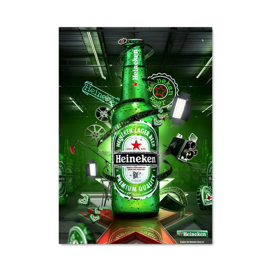 Poster Bière Émeraude