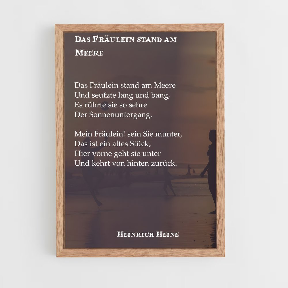 ap-heinrich heine-3 cadre Bois clair