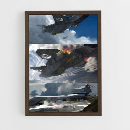 ap-helicarrier-1 cadre Bois foncé