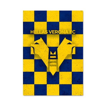 Poster Bleu et Jaune