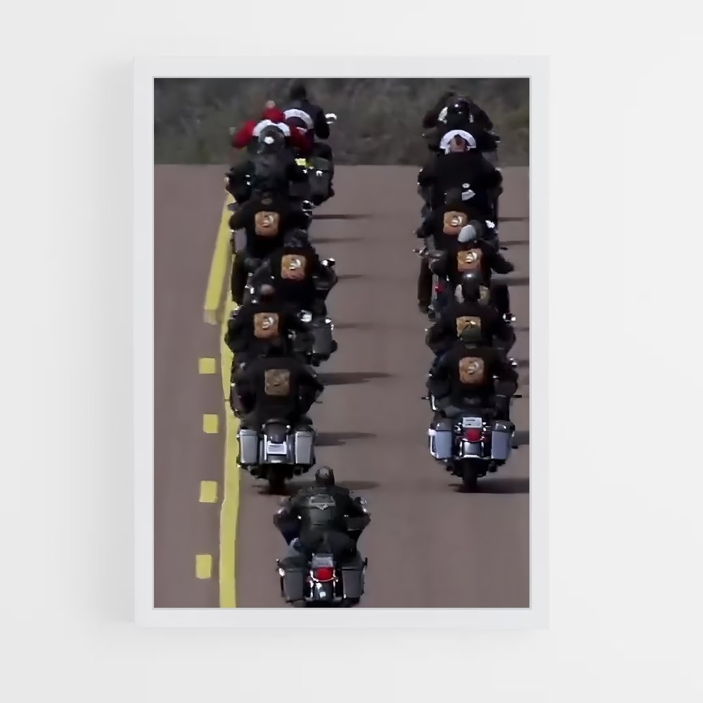 ap-hells angels-3 cadre Blanc