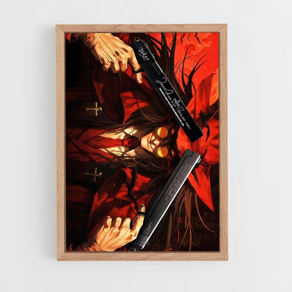 ap-hellsing-5 cadre Bois clair
