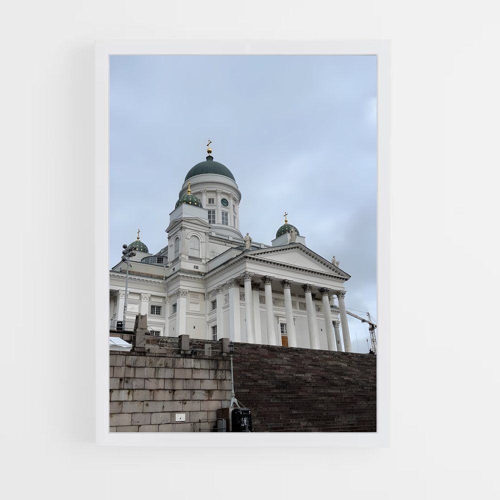 ap-helsinki cathedral-5 cadre Blanc