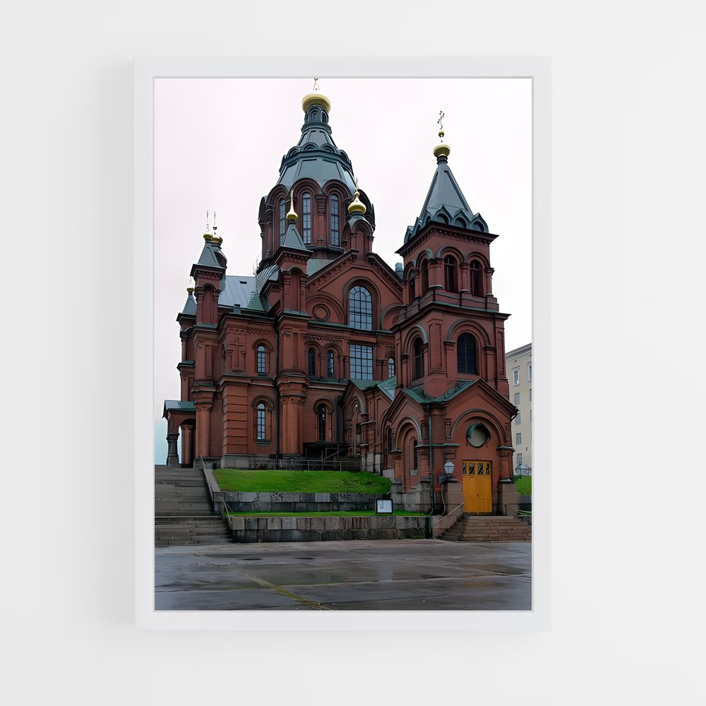 ap-helsinki cathedral-6 cadre Blanc