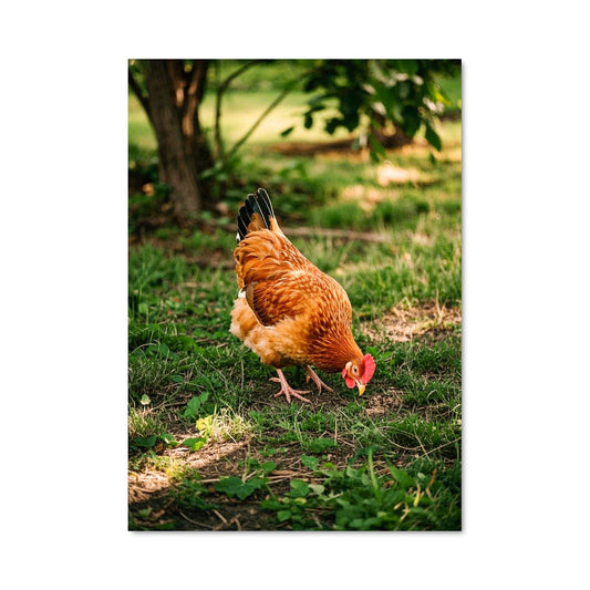 Poster La Poule en Liberté
