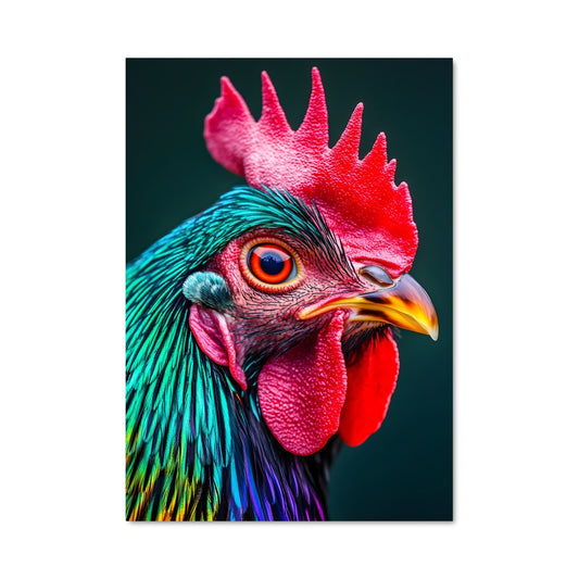 Poster Le Coq Majestueux