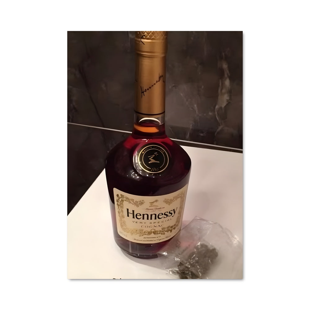 Poster Hennessy et Cannelle
