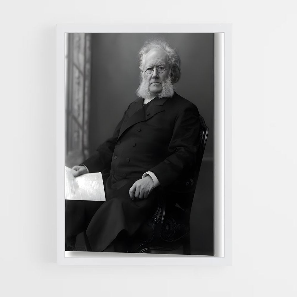 ap-henrik ibsen-2 cadre Blanc