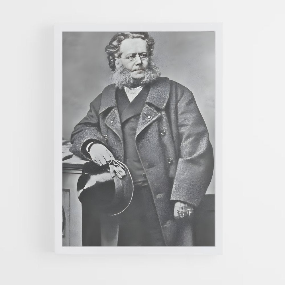 ap-henrik ibsen-6 cadre Blanc