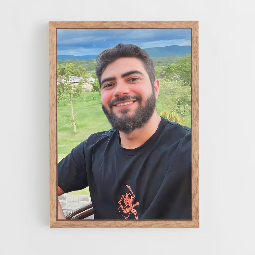 ap-henrique raposo-1 cadre Bois clair