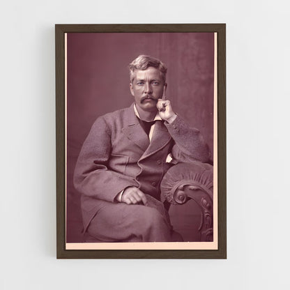 ap-henry morton stanley-1 cadre Bois foncé