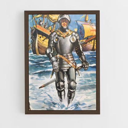 ap-henry v-4 cadre Bois foncé