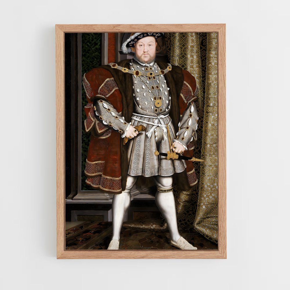 ap-henry viii-1 cadre Bois clair