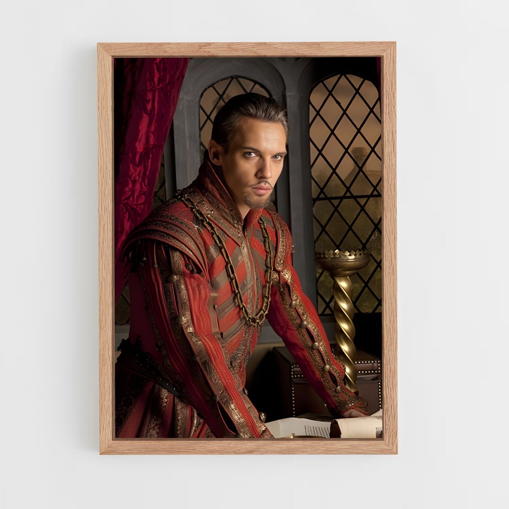 ap-henry viii-5 cadre Bois clair