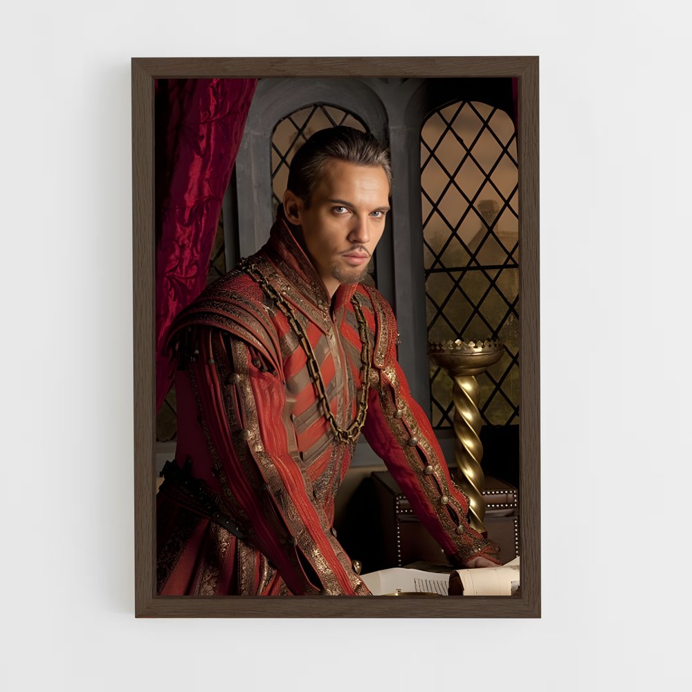 ap-henry viii-5 cadre Bois foncé