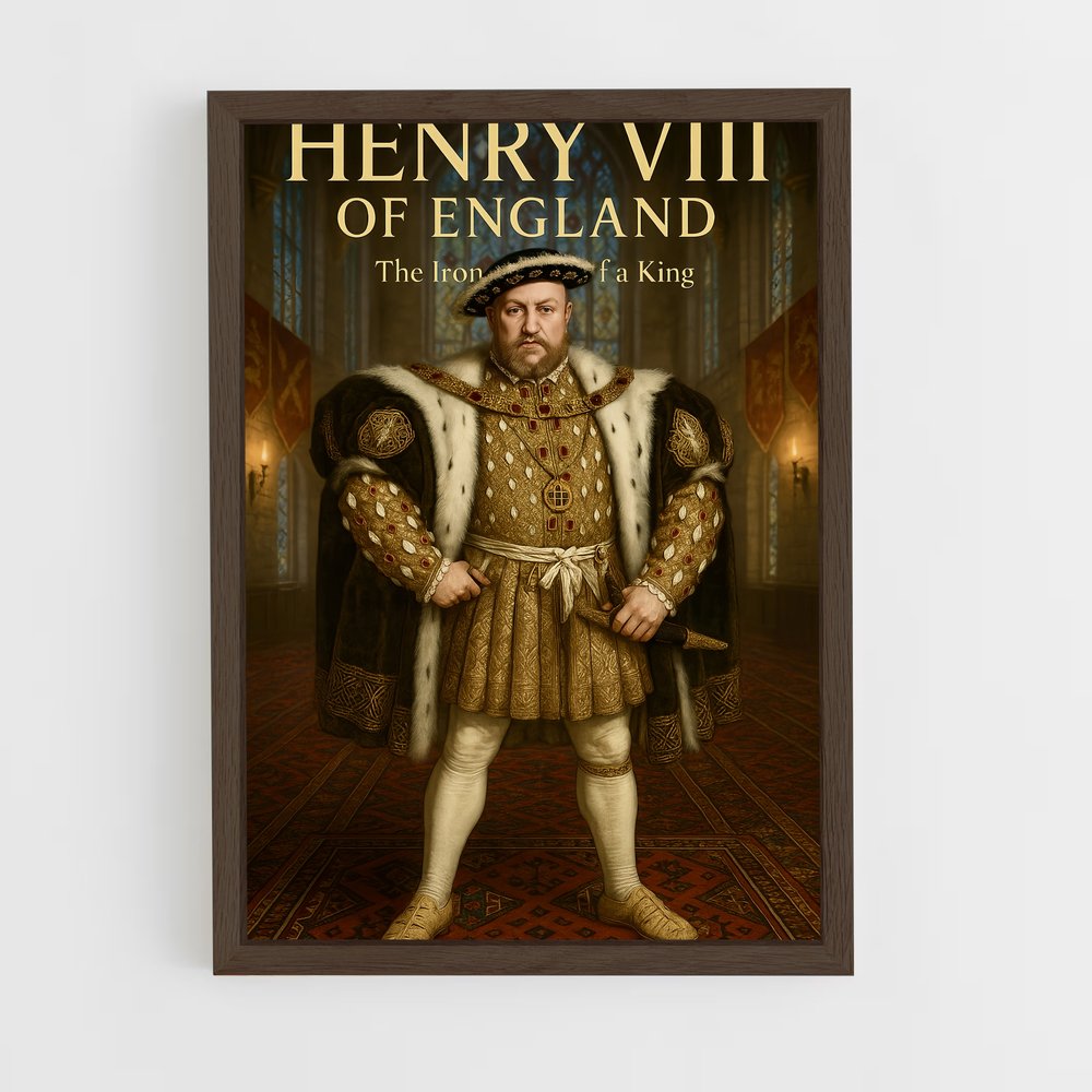 ap-henry viii-6 cadre Bois foncé