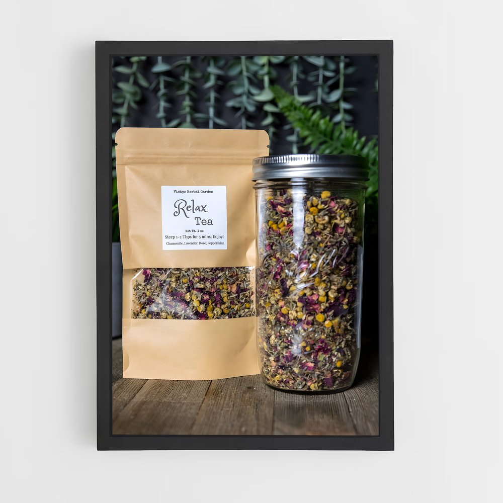 ap-herbal tea-4 cadre Noir