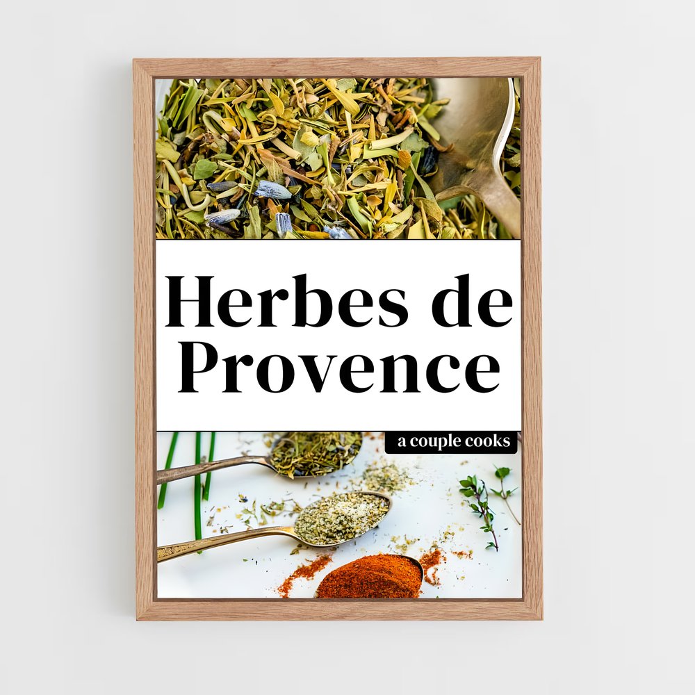ap-herbs de provence-1 cadre Bois clair