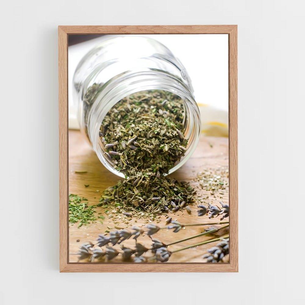 ap-herbs de provence-2 cadre Bois clair