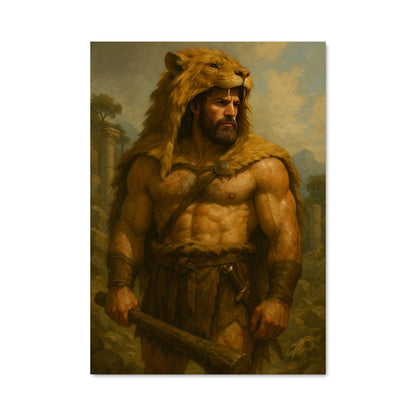 Poster Hercule et la Bête