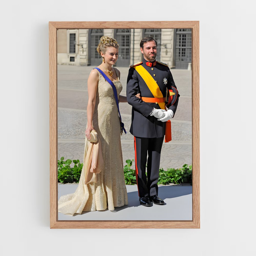 ap-hereditary grand duchess stephanie-10 cadre Bois clair