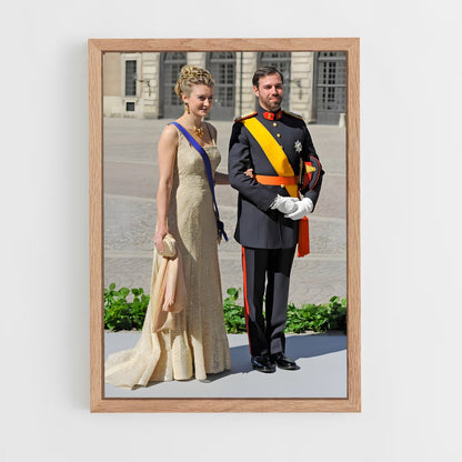 ap-hereditary grand duchess stephanie-10 cadre Bois clair