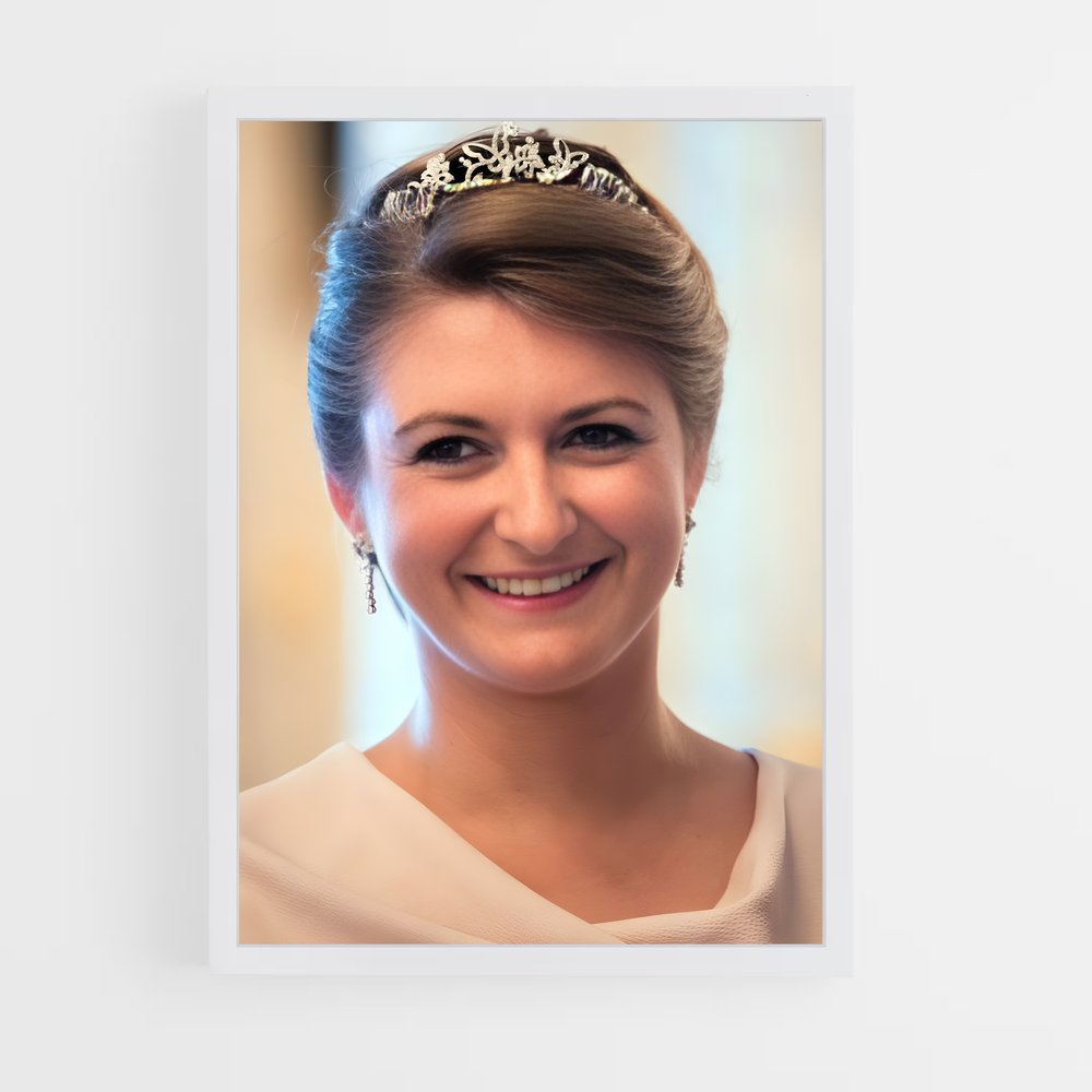 ap-hereditary grand duchess stephanie-11 cadre Blanc