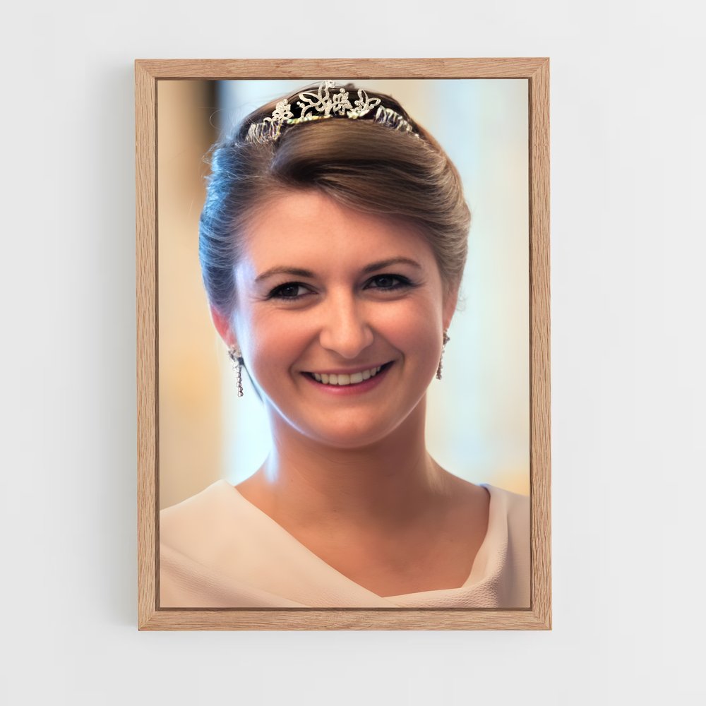 ap-hereditary grand duchess stephanie-11 cadre Bois clair