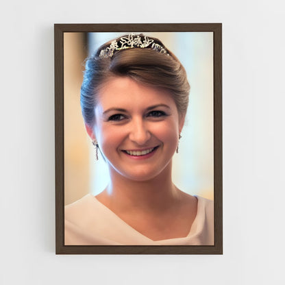 ap-hereditary grand duchess stephanie-11 cadre Bois foncé