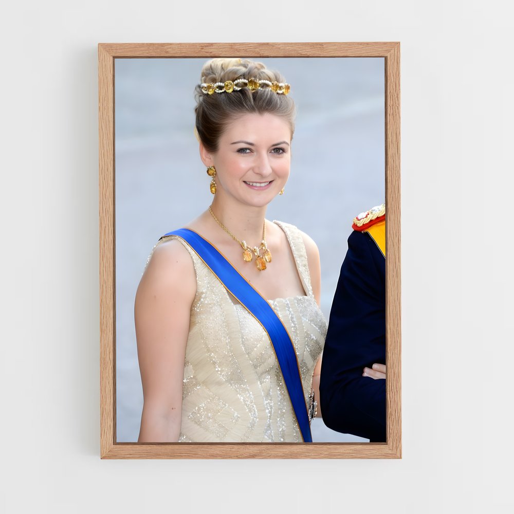 ap-hereditary grand duchess stephanie-4 cadre Bois clair