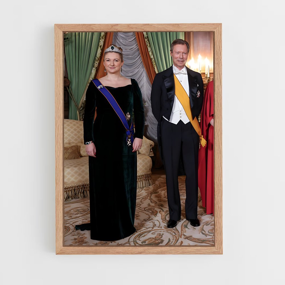ap-hereditary grand duchess stephanie-7 cadre Bois clair