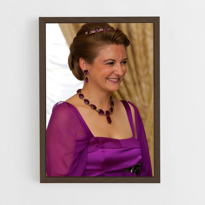 ap-hereditary grand duchess stephanie-9 cadre Bois foncé