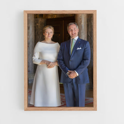 ap-hereditary grand duke guillaume-1 cadre Bois clair