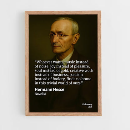 ap-hermann hesse-4 cadre Bois clair