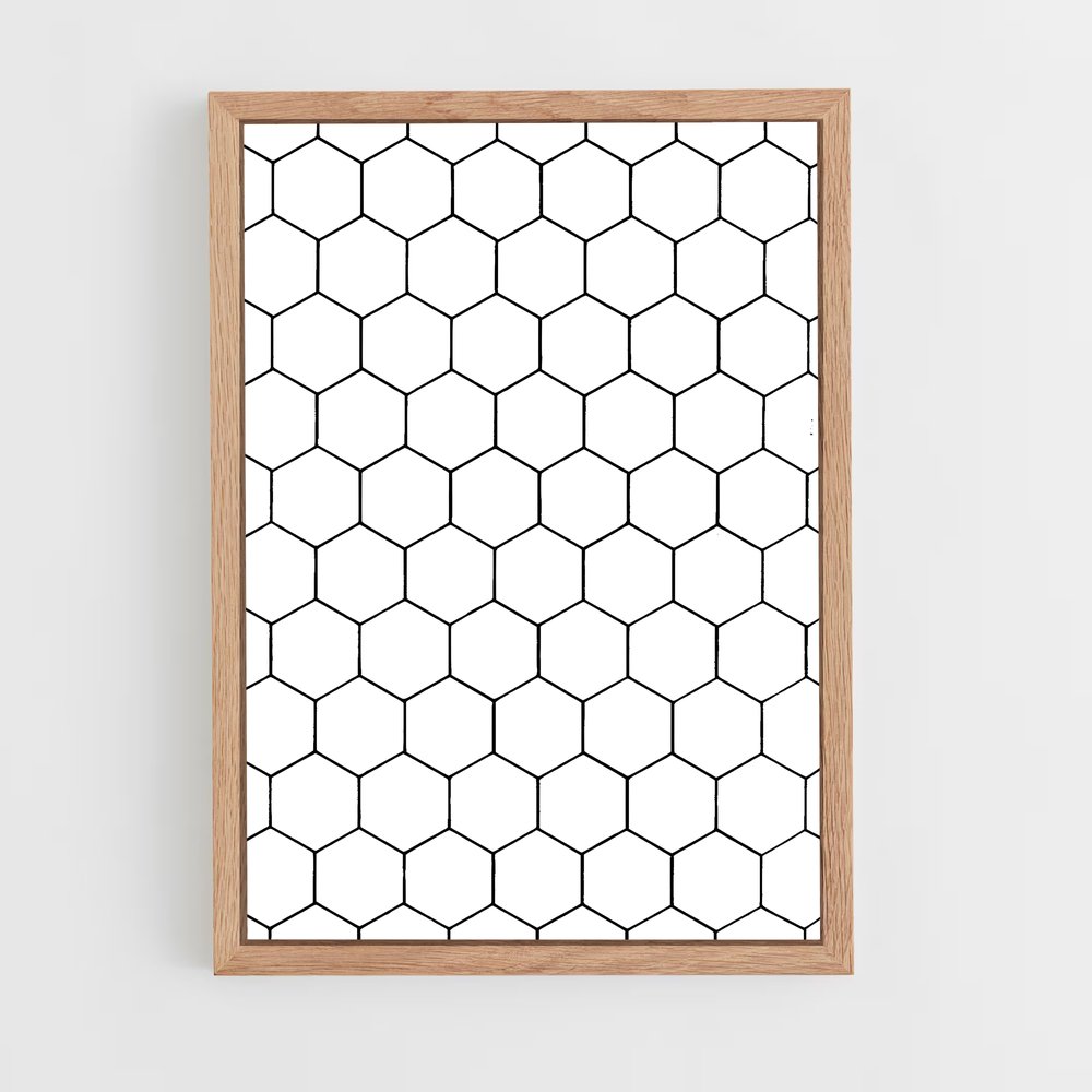 ap-hexagon-1 cadre Bois clair