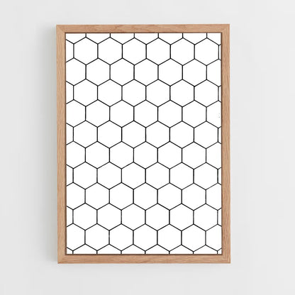 ap-hexagon-1 cadre Bois clair