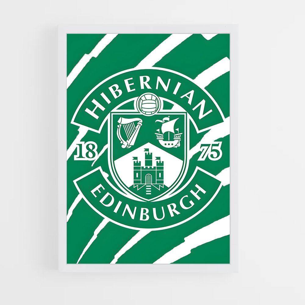 ap-hibernian fc-6 cadre Blanc