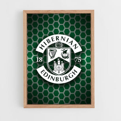 ap-hibernian fc-7 cadre Bois clair