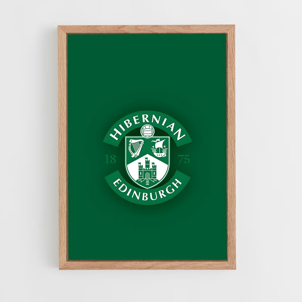 ap-hibernian fc-8 cadre Bois clair
