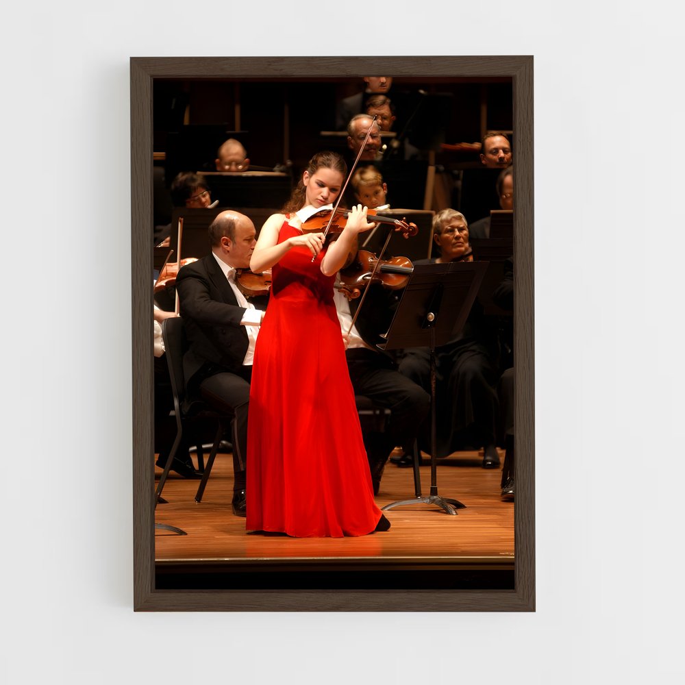 ap-hilary hahn-2 cadre Bois foncé